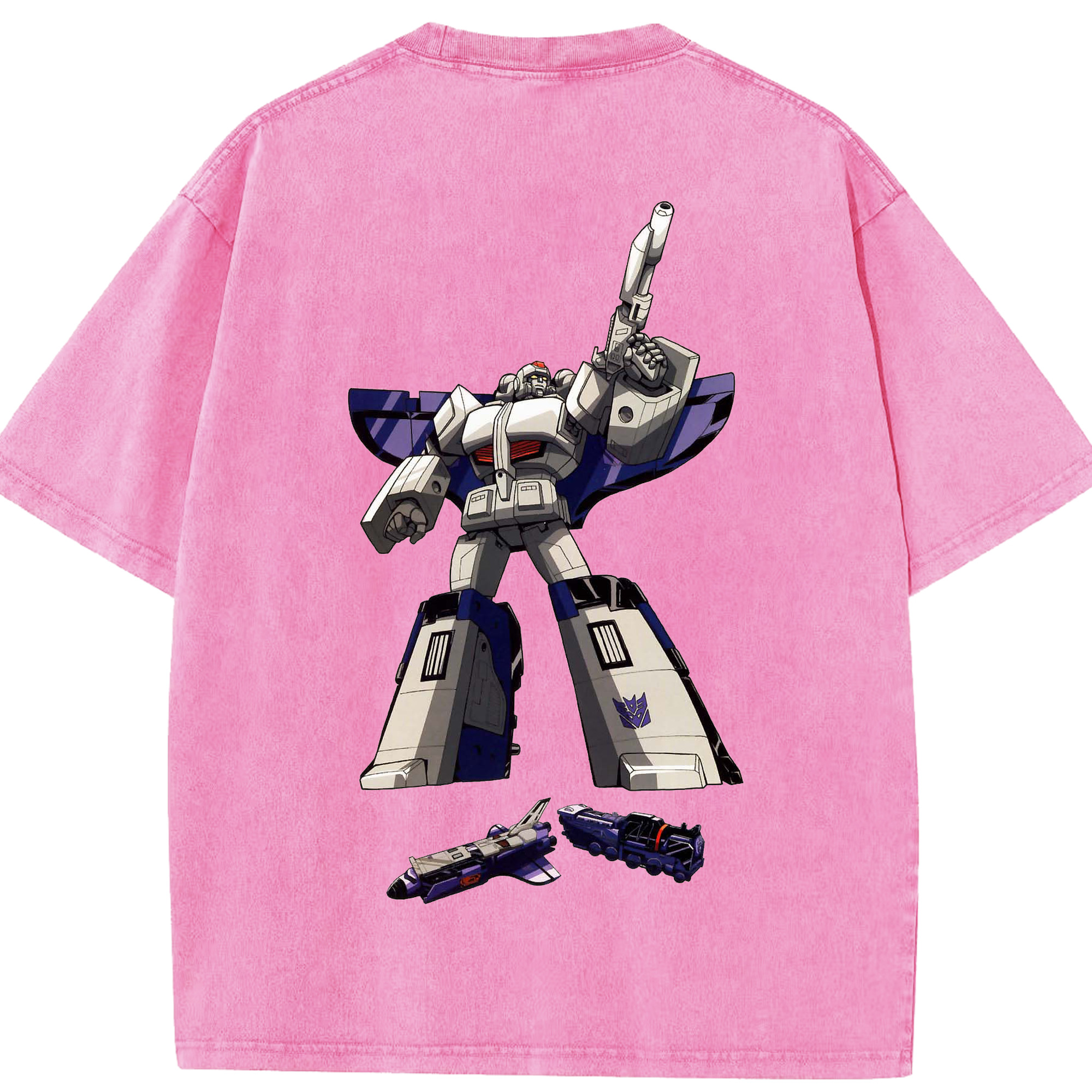 （画像用）  綿100% ヴィンテージ風 半袖Tシャツ（背面プリント）